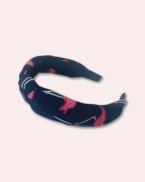 Flamingo Knotted Headband