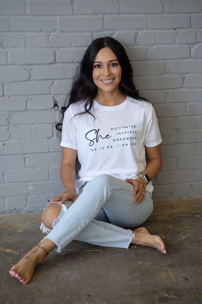 She Short Sleeve T-Shirt