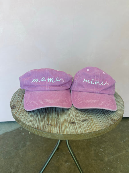 Mama & Mini Matching Caps