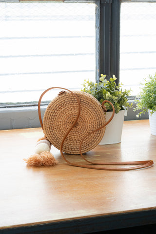 Crossbody Woven Purse