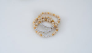 Wooden Bead Personalized Bracelets