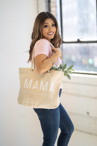 Personalized Mama Tote