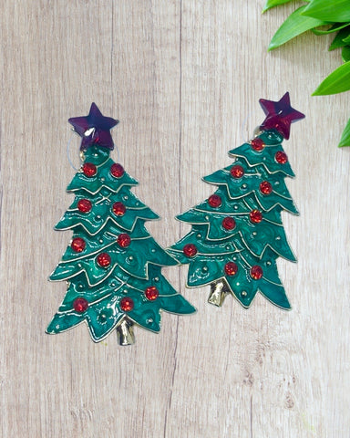 Christmas Tree Earrings