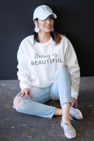 Strong is Beautiful Crewneck Sweatshirt