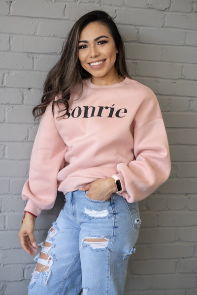 Sonríe Crewneck Sweatshirt