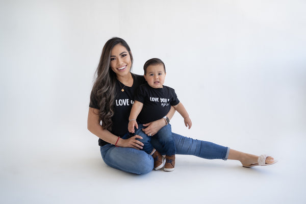 Mama & Me- Love You Most Short Sleeve T-Shirt