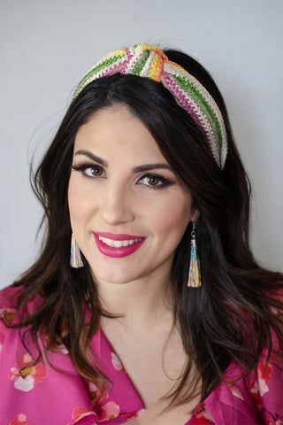 Multi Color Knotted Headband
