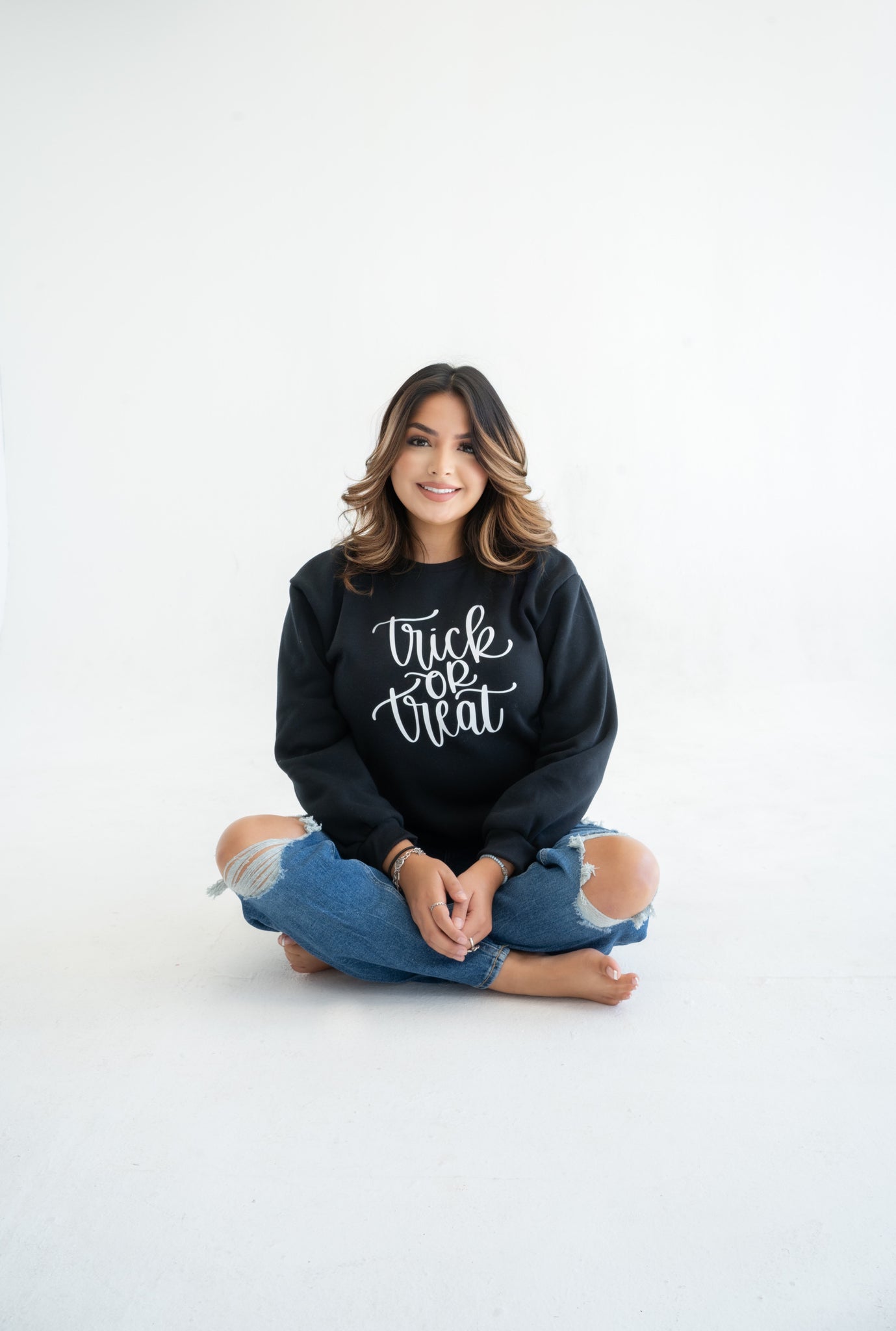 Trick or Treat Halloween Sweatshirt