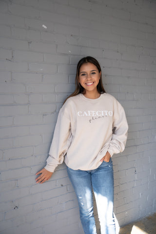 Cafecito Please Crewneck Sweatshirt