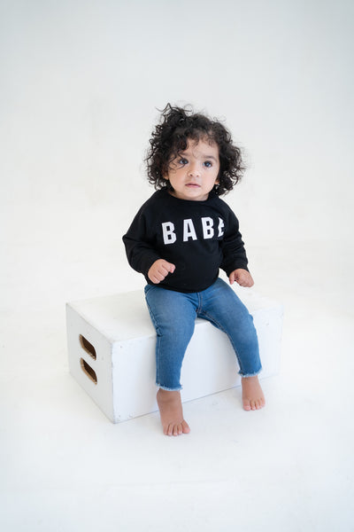 Mama Sweatshirt in Black