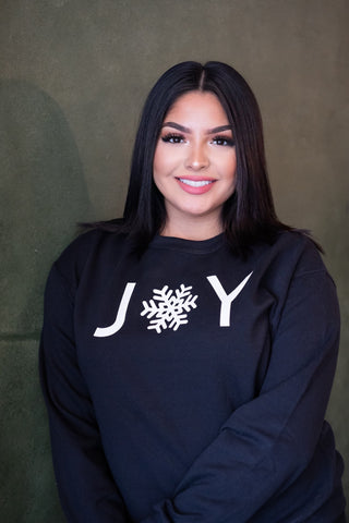 Joy Snowflake Sweatshirt