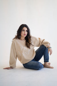 Pray Crew Neck Sweatshirt