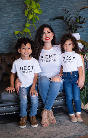 Mama and Me- Best Friends Short Sleeve T-shirts